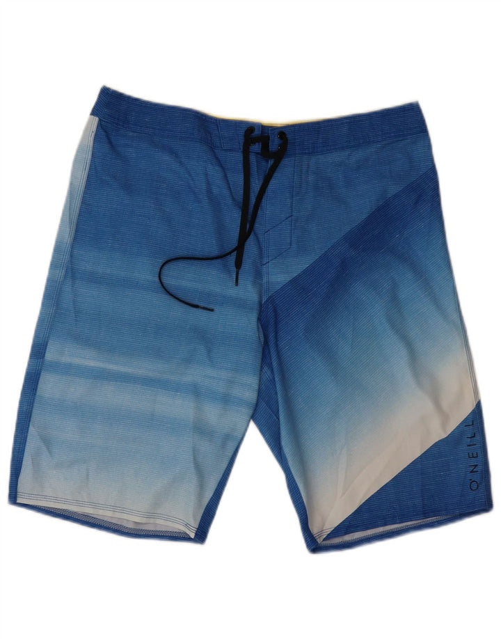 Pantaloni scurți de înot O'Neill pentru bărbați, albastru mediu, poliester color bloc