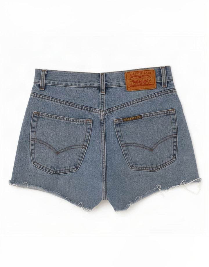 Pantaloni scurți Levi's din denim pentru femei, mediu W29, bumbac albastru