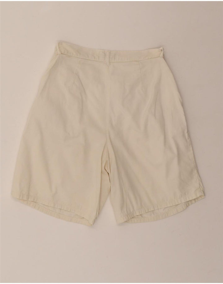 SISLEY Womens Chino Shorts W30 Medium White Vintage Sisley and Second-Hand Sisley from Messina Hembry 