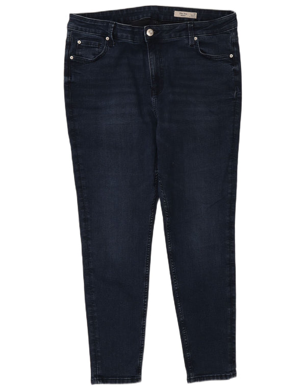 Blugi skinny The Ivy pentru femei Marks & Spencer UK 18 XL W36 L28 Albastru
