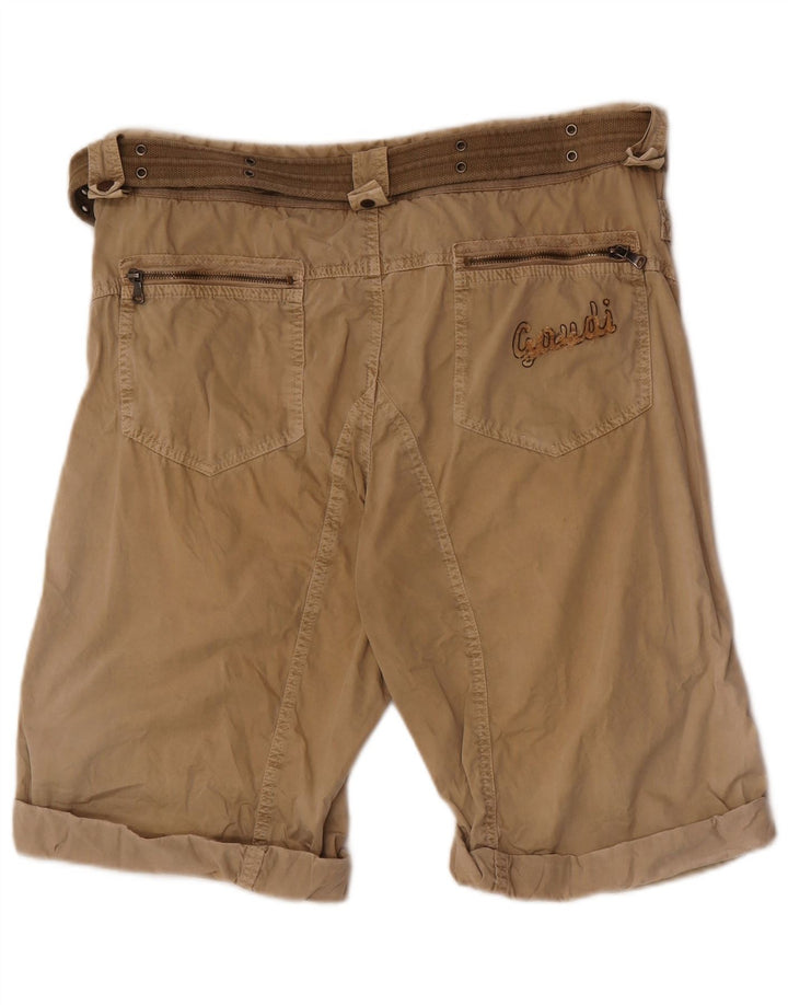Pantaloni scurți cargo Gaudi pentru bărbați IT 52 XL W38 bumbac bej