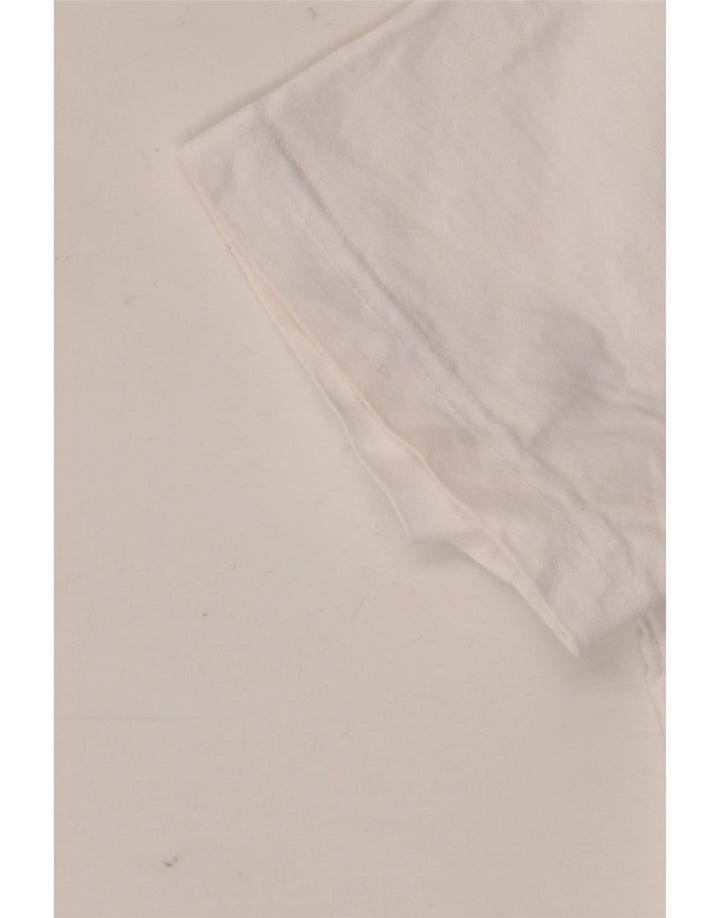 Crew Clothing Tricou pentru bărbați Top mare, alb, bumbac