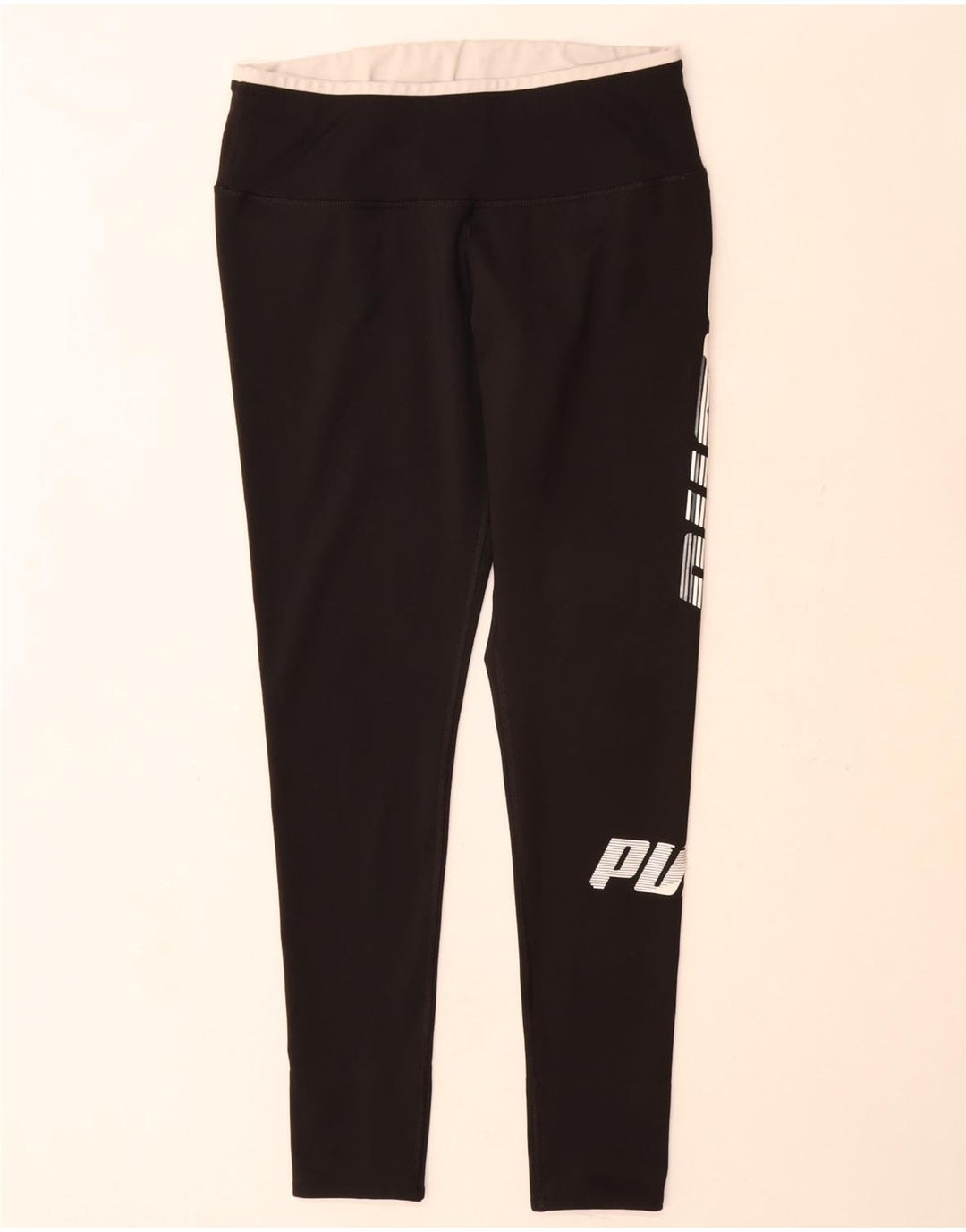 Leggings grafic Puma pentru femei UK 18 XL poliester negru