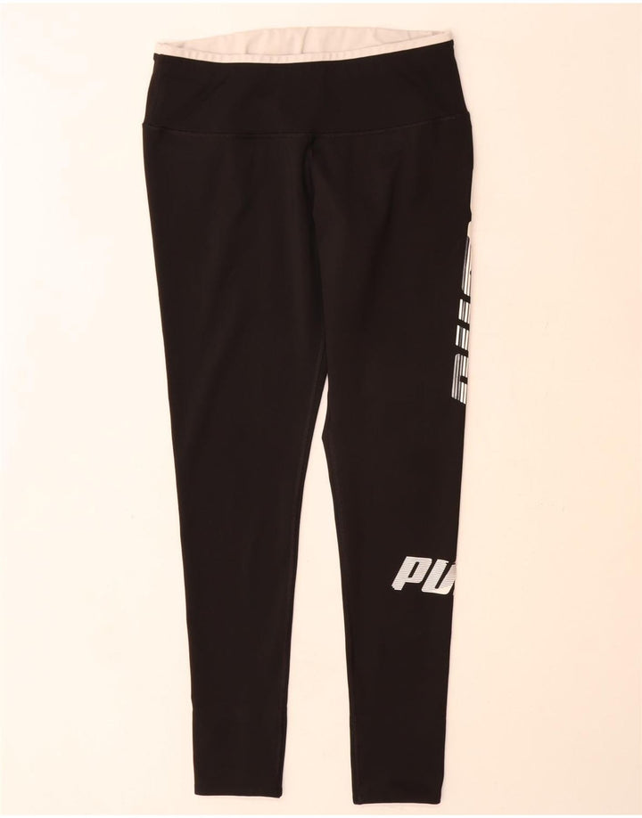 Leggings grafic Puma pentru femei UK 18 XL poliester negru