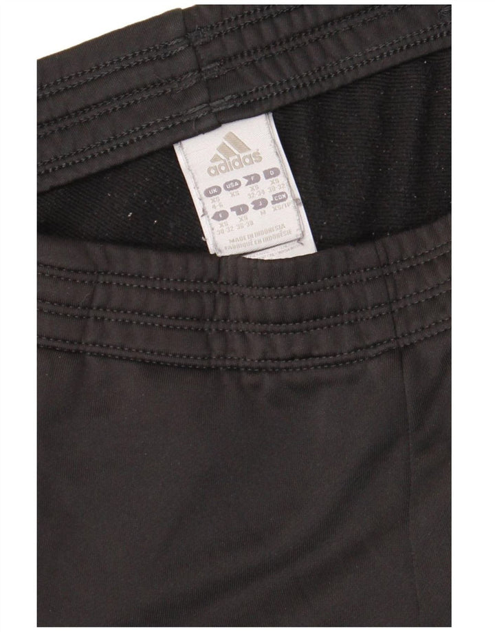 Pantaloni de trening ADIDAS pentru femei UK 4/6 XS poliester negru