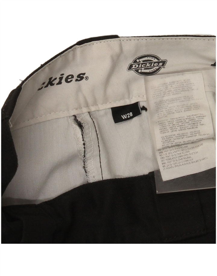 Pantaloni chino drepți pentru bărbați Dickies L28 L27 Poliester negru
