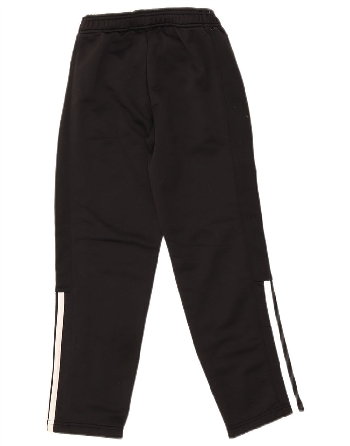 Pantaloni de trening Adidas baieti 9-10 ani poliester negru
