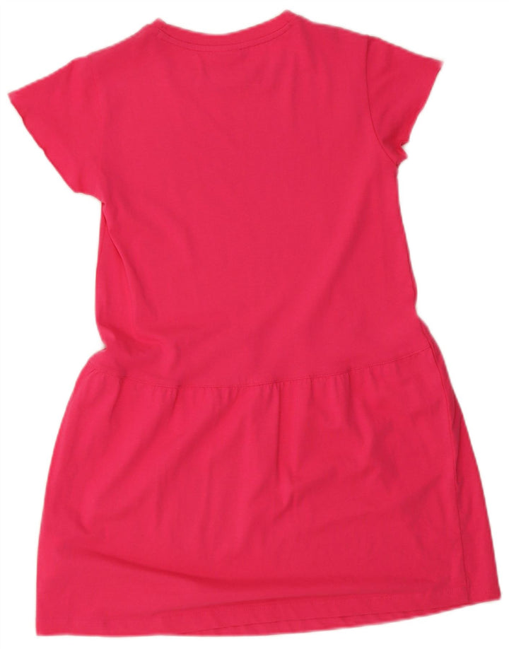 Rochie Basic Graphic Fete Champion 9-10 Ani Roz Mediu Bumbac