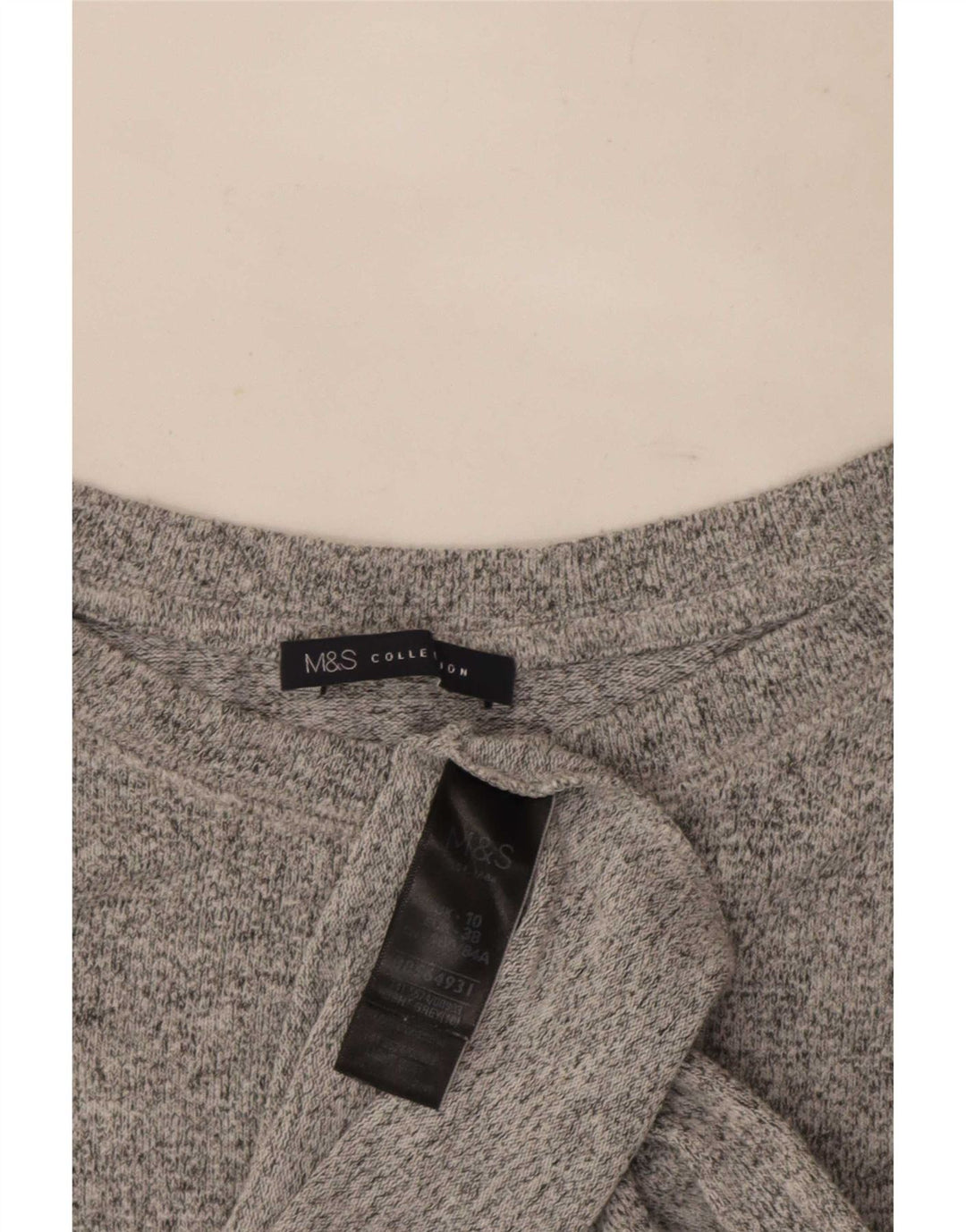Tricou pentru femei Marks & Spencer Top UK 10 Small Grey Flecked Viscose