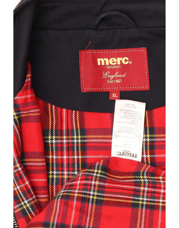 Jachetă Bomber pentru bărbați Merc UK 42 XL Bumbac bleumarin