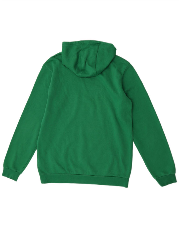 Pulover Adidas pentru bărbați, bumbac verde mediu