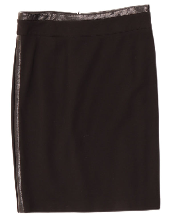 Fusta dreaptă pentru femei Guess Medium W28 Viscoză neagră