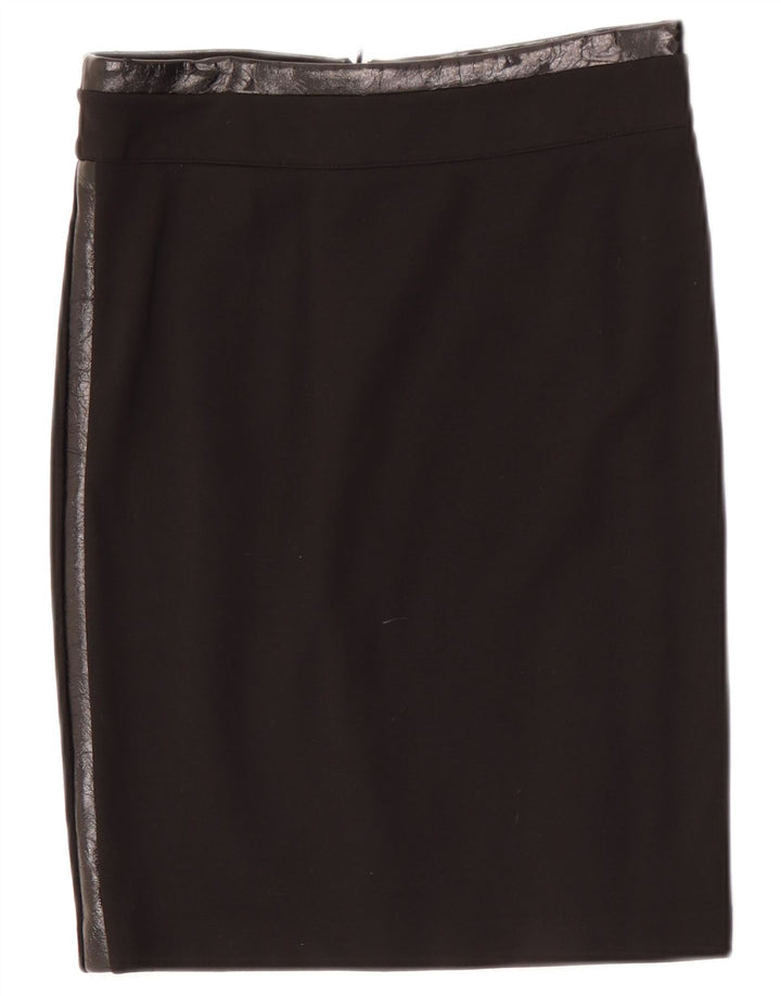 Fusta dreaptă pentru femei Guess Medium W28 Viscoză neagră