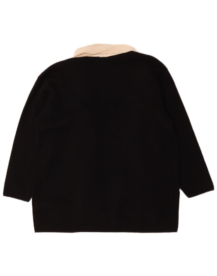 Pulover cardigan supradimensionat pentru femei Marks & Spencer UK 12 Medium Negru
