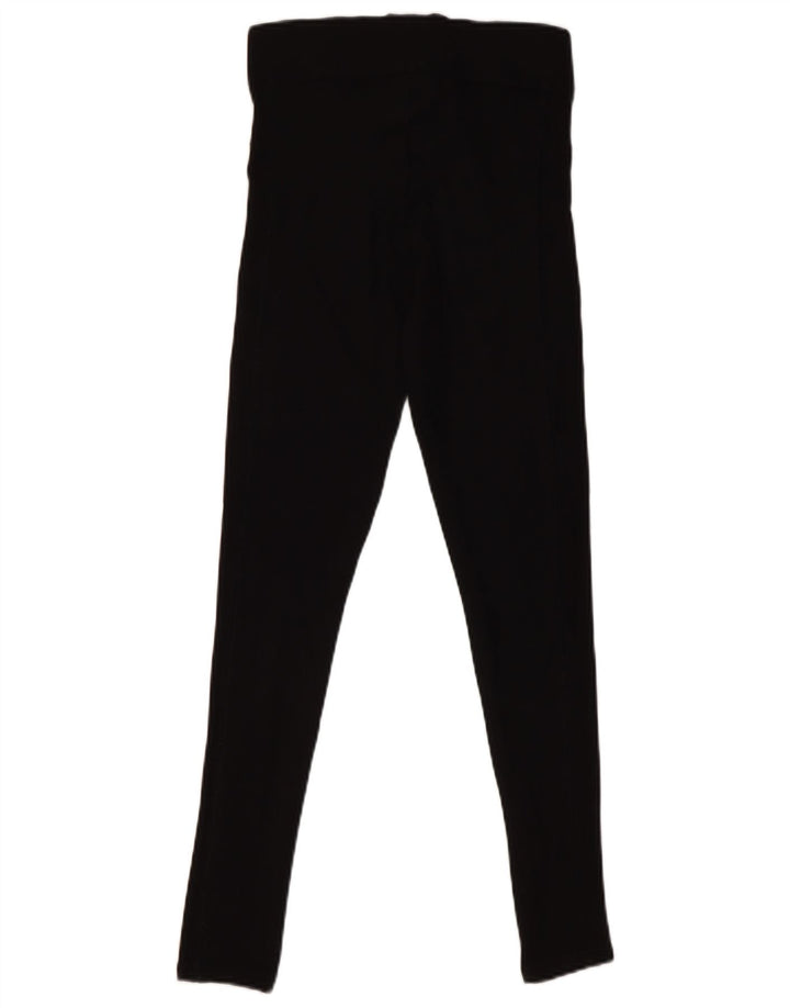 Leggings pentru femei Topshop UK 8 Small Black Viscose
