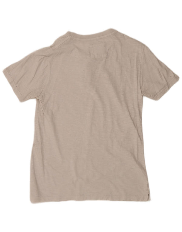 Tricou pentru bărbați Fat Face Top Medium White Flecked
