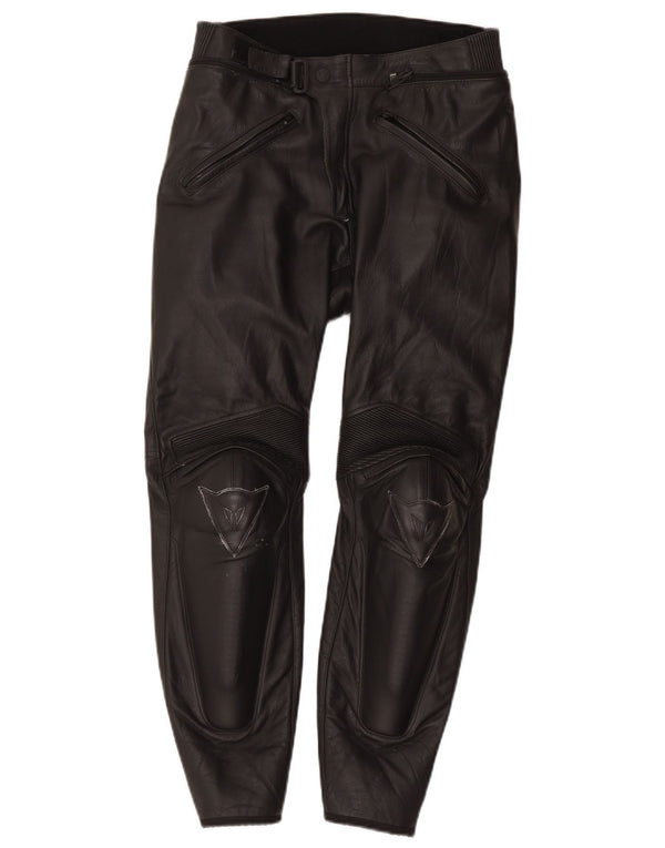 Pantaloni Moto Racer pentru bărbați Dainese IT 46 Small W32 L26 Negru Motocicletă