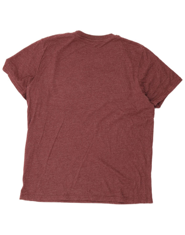 Tricou grafic pentru bărbați Superdry Top 2XL Bumbac Burgundy