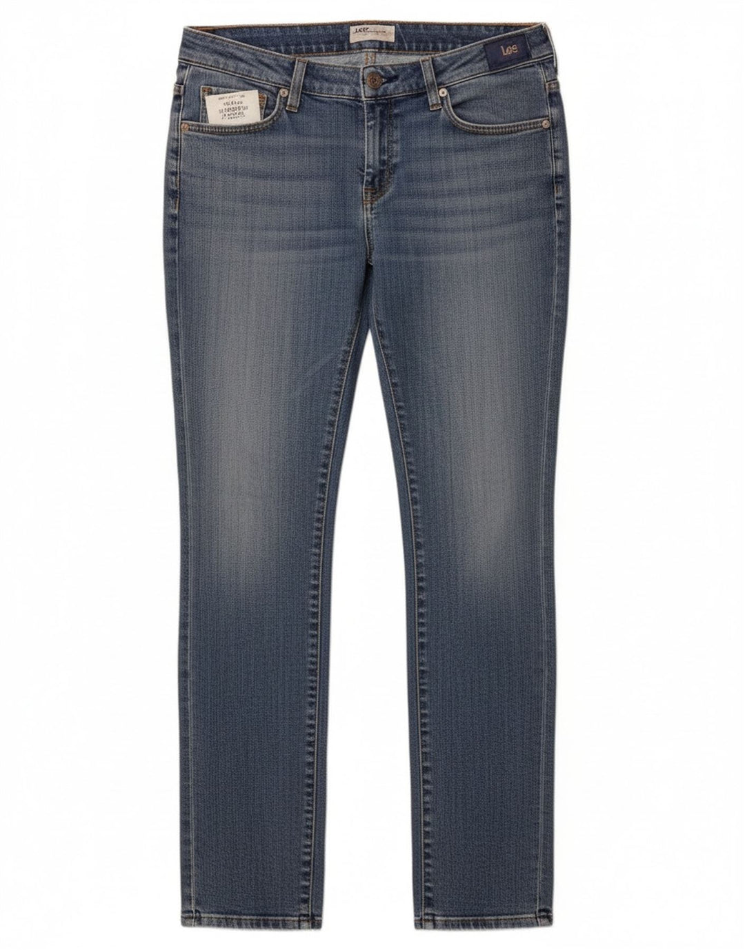 Blugi Lee Norma Slim pentru femei W32 L33 Bumbac albastru