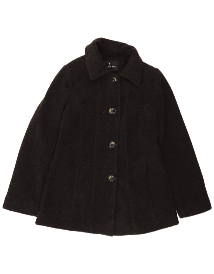 LONDON FOG pardesiu pentru femei UK 10 mic din lână gri