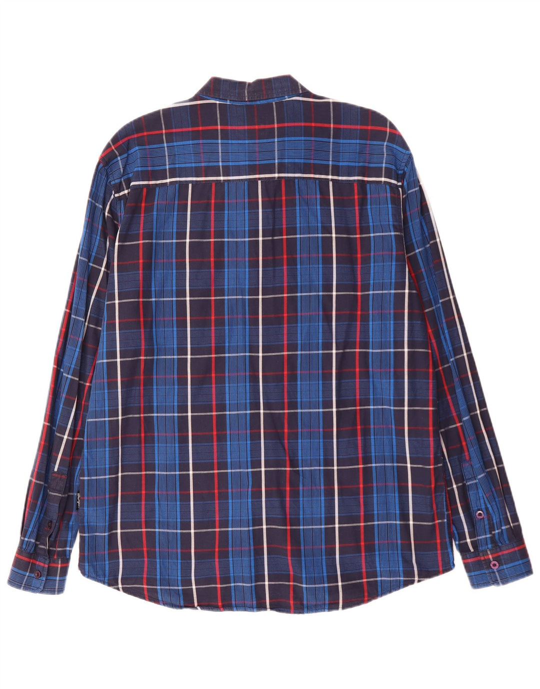 Cămașă Wrangler pentru bărbați, cu formă regulată, XL, bumbac cu carouri bleumarin