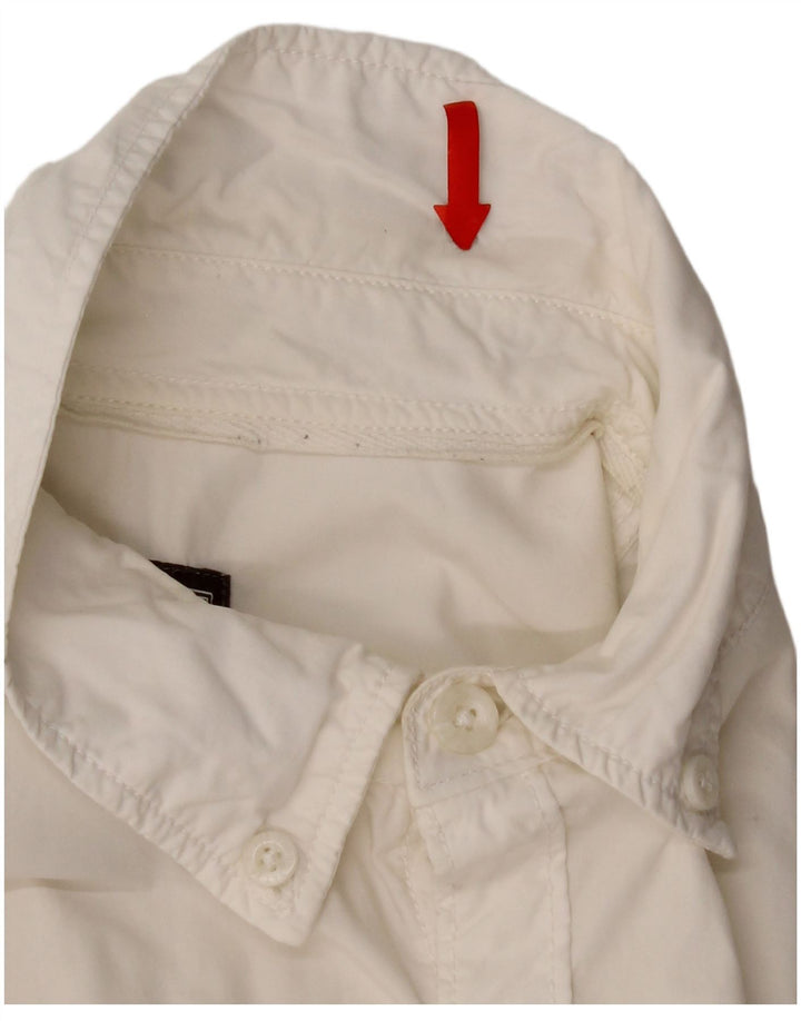 Cămașă pentru bărbați Fat Face Bumbac alb mediu