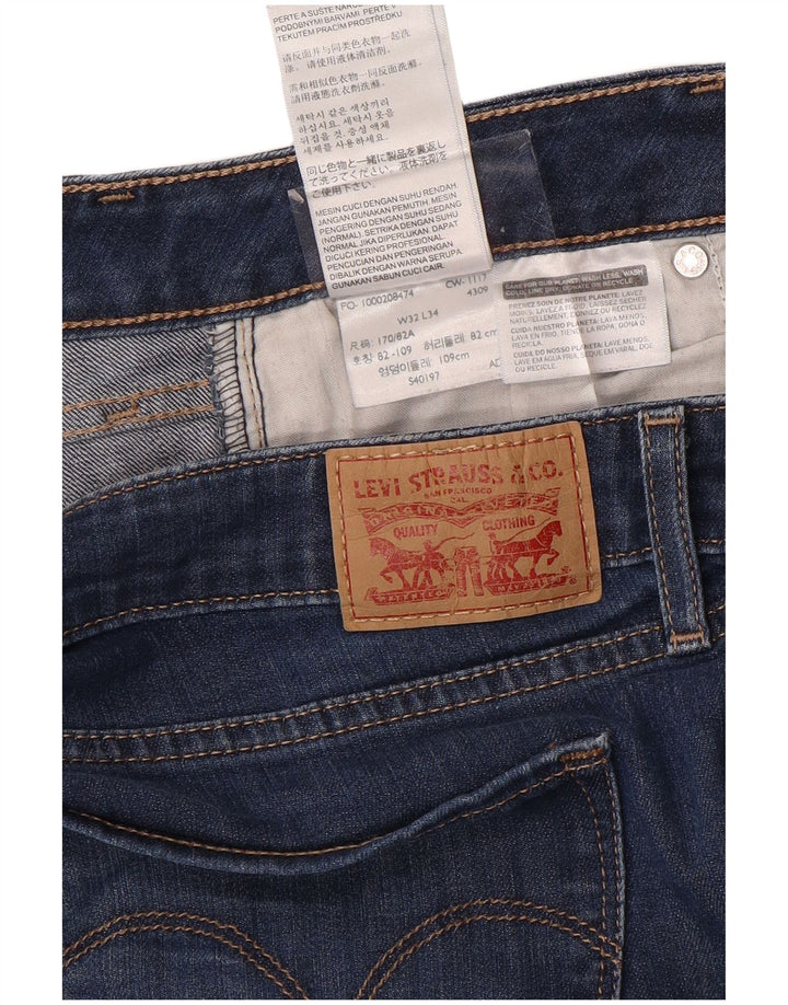 Blugi 712 slim pentru femei LEVI'S L32 L34 Bumbac albastru