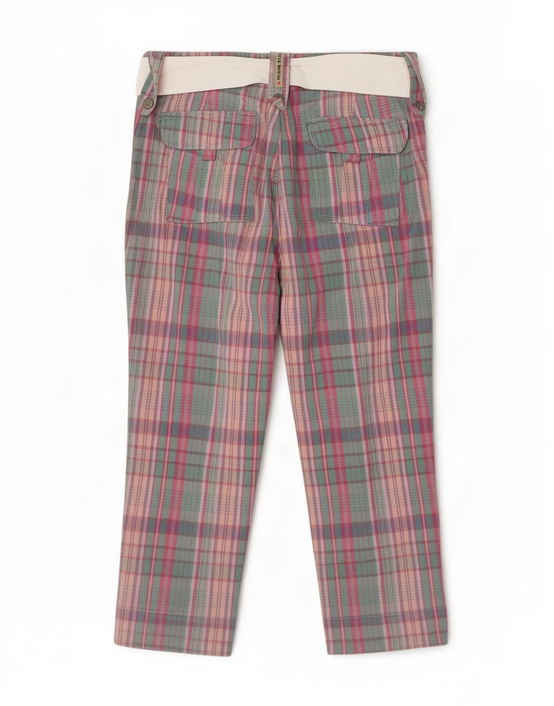 Pantaloni Capri pentru femei Think Pink IT 44 Medium W28 L21 Multicolor Check