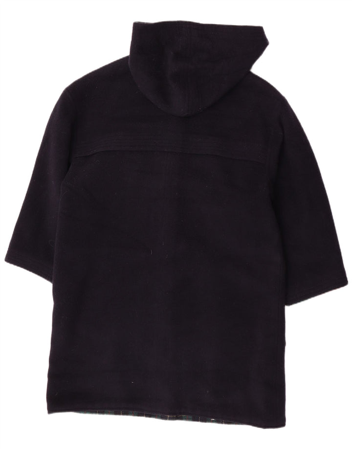 Manson vintage pentru femei cu glugă UK 16 mare bleumarin