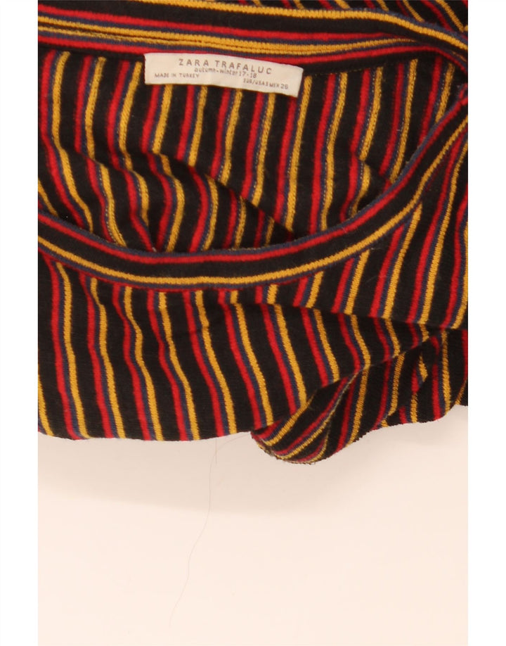 Rochie Schimbată pentru Damă Zara UK 10 Mic Multicolore în dungi