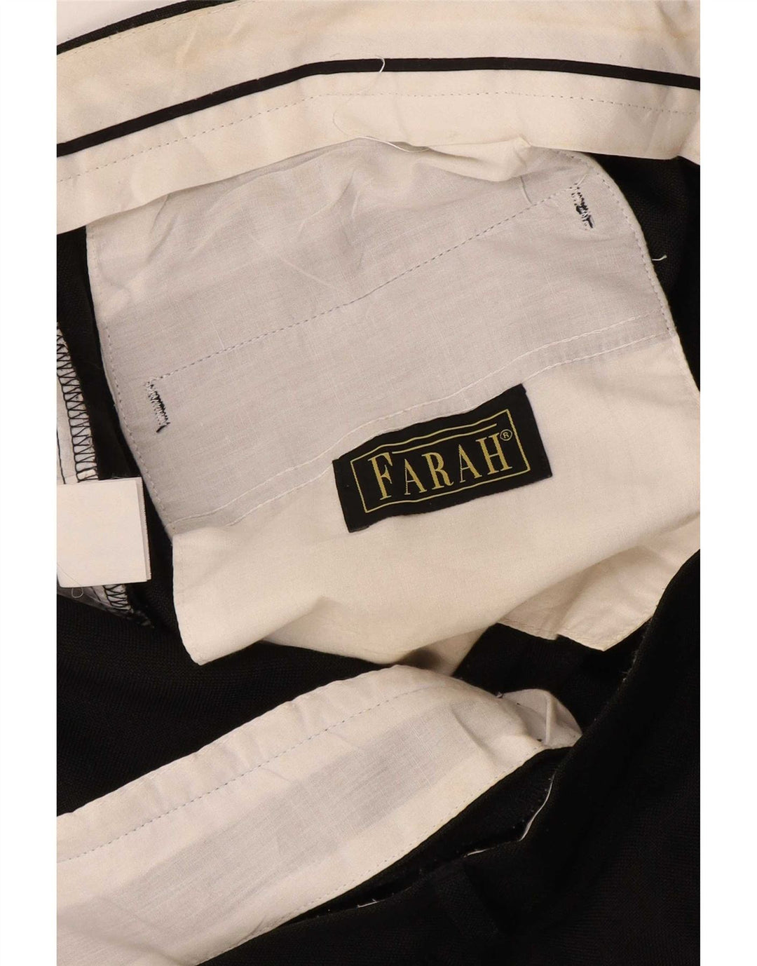 Farah Pantaloni Drepți Bărbați L42 L30 Negru