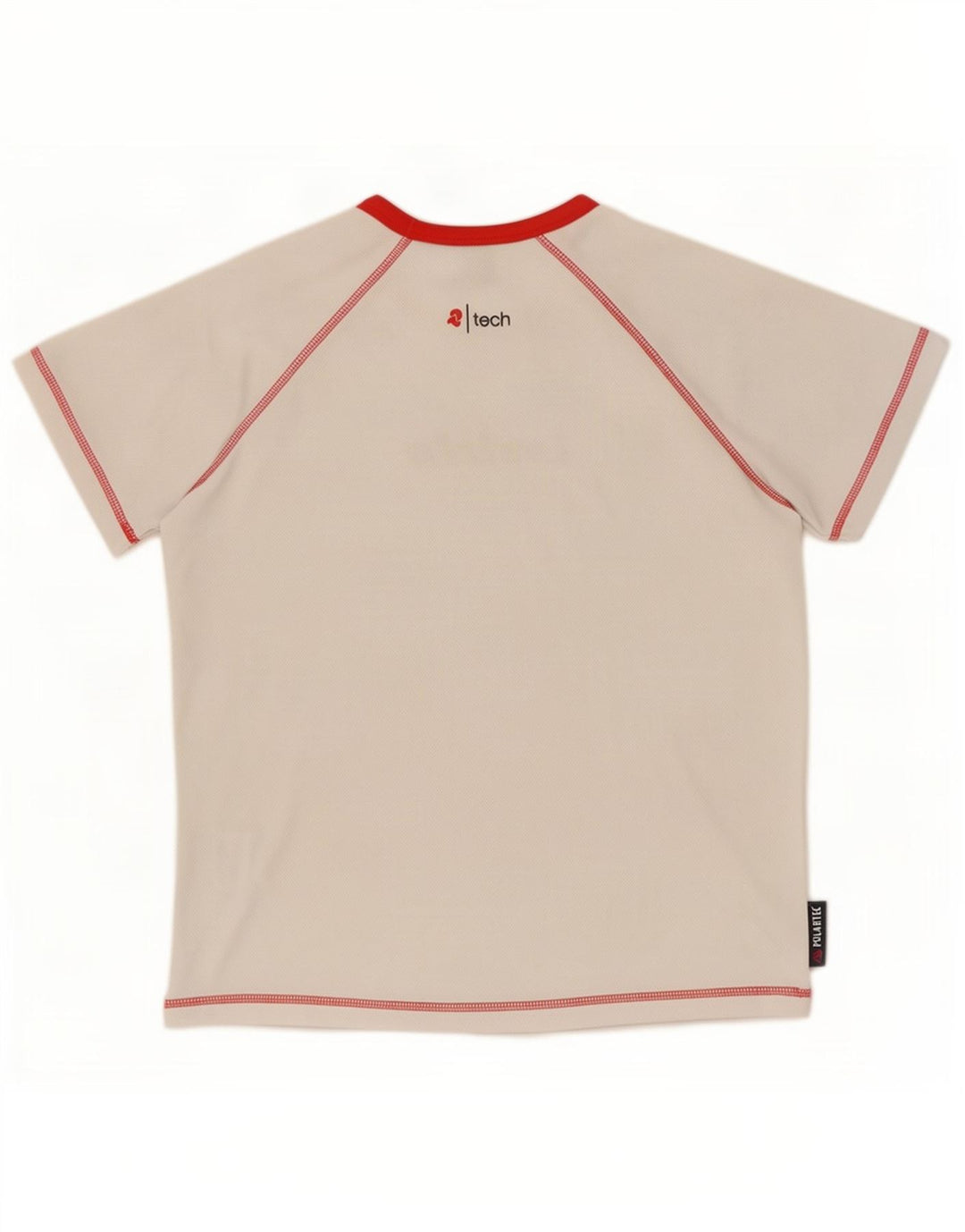 Tricou grafic pentru băieți Invicta Top 11-12 ani Poliester alb mare