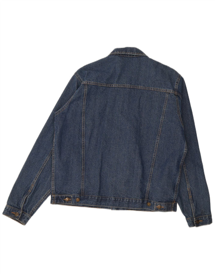 Jachetă Camargue de denim pentru bărbați IT 48/50, bumbac albastru mediu