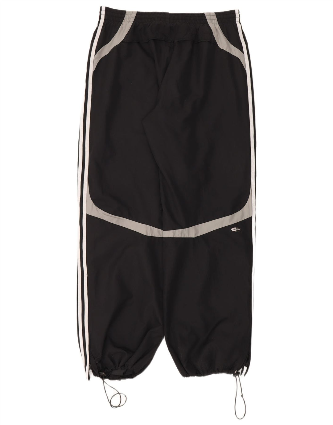 Pantaloni de trening pentru bărbați Adidas Pantaloni de jogging, mari, negru, poliester