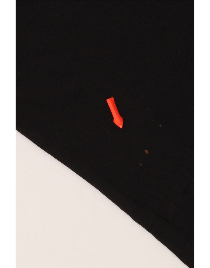 Top femeie Zara cu mâneci 3/4 UK 8 mic negru