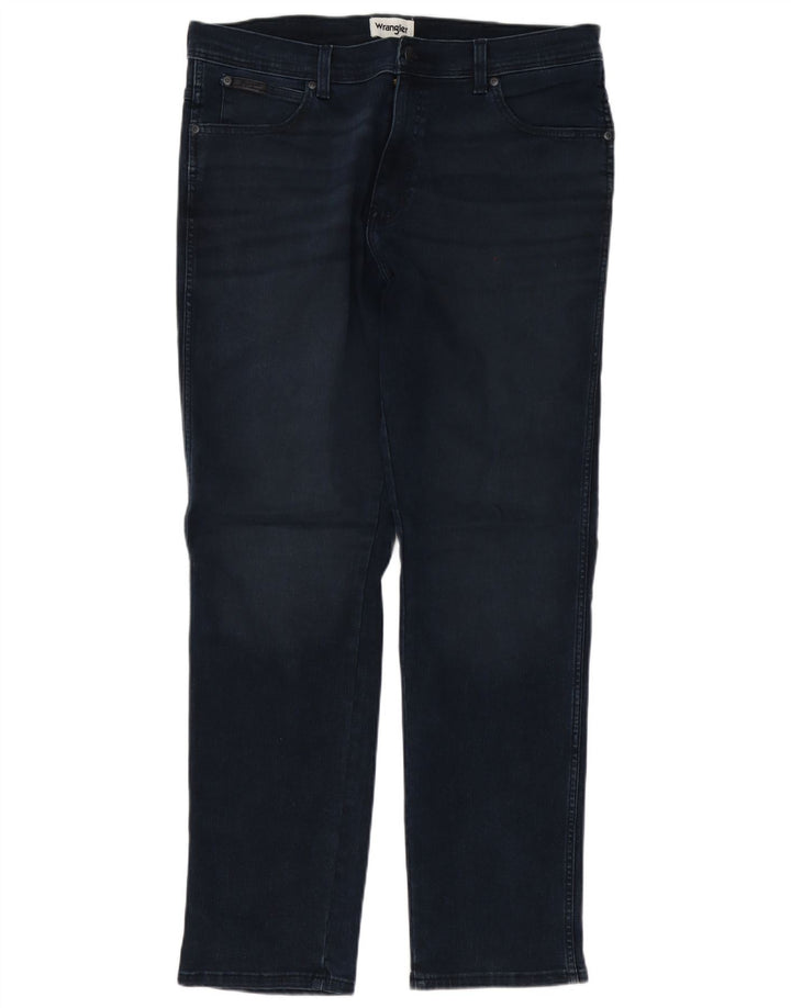 Blugi slim Texas Wrangler pentru bărbați W36 L32 bumbac bleumarin