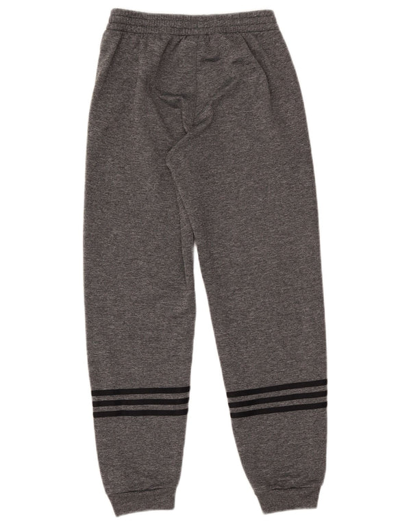 Pantaloni de trening Adidas baieti Joggeri 11-12 ani poliester gri