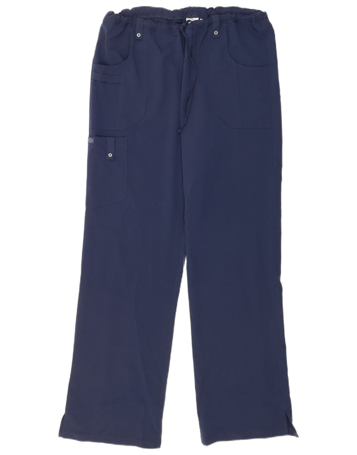 Pantaloni cargo drepti pentru femei Dickies L34 L33 Poliester bleumarin