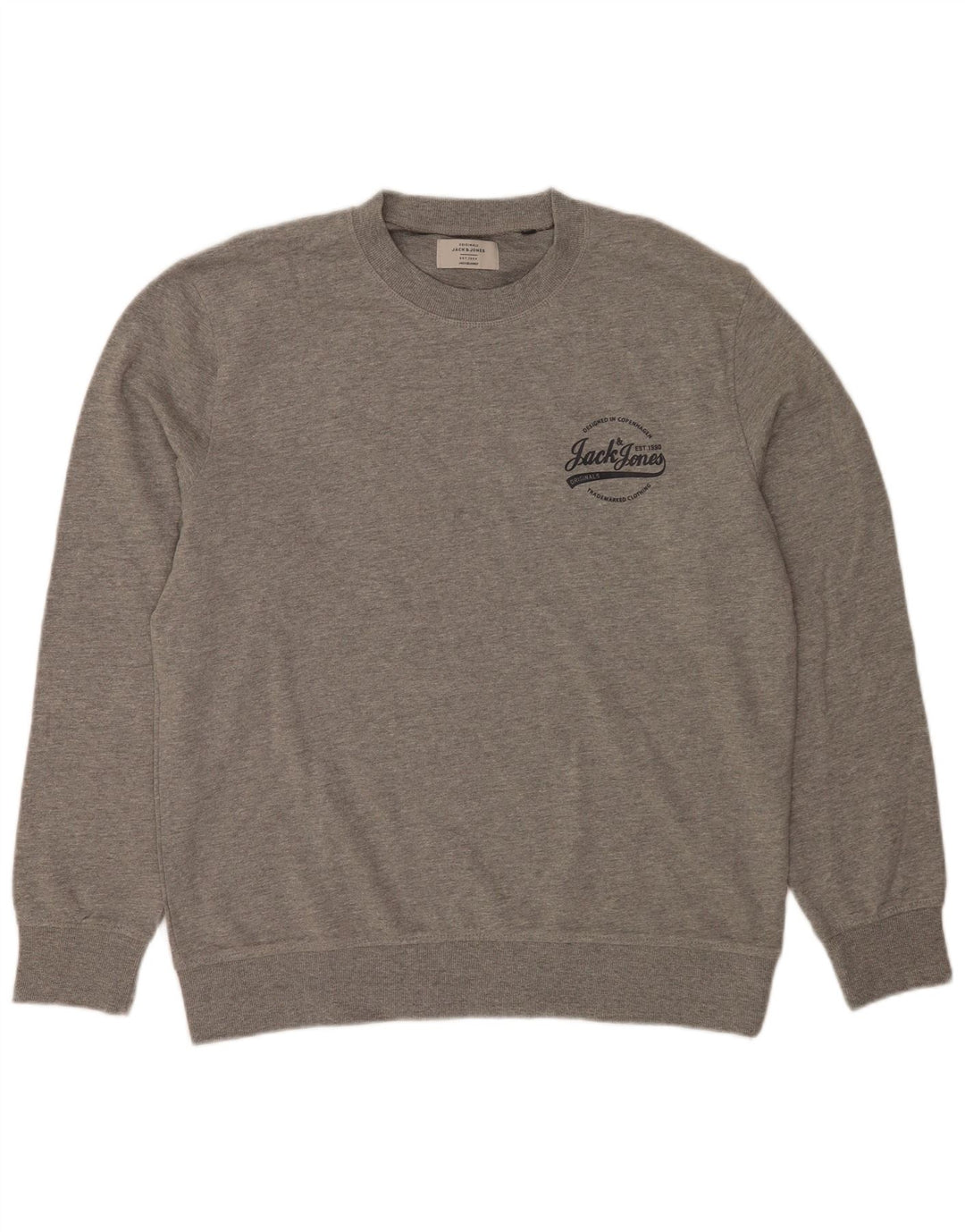 Pulover Jack & Jones pentru bărbați, XL, bumbac gri