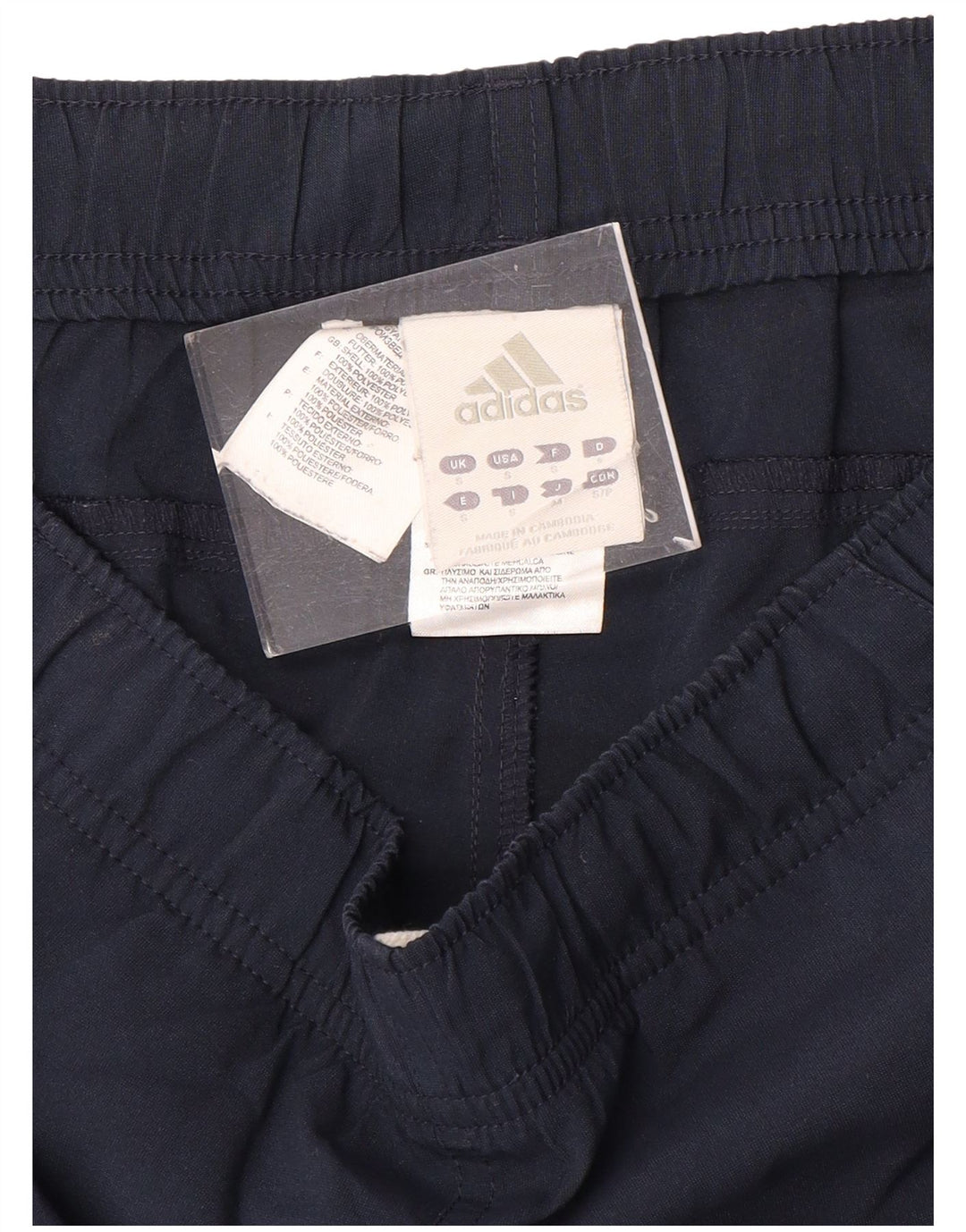 Pantaloni scurți sport Climalite ADIDAS pentru bărbați, albastru marin, poliester color bloc