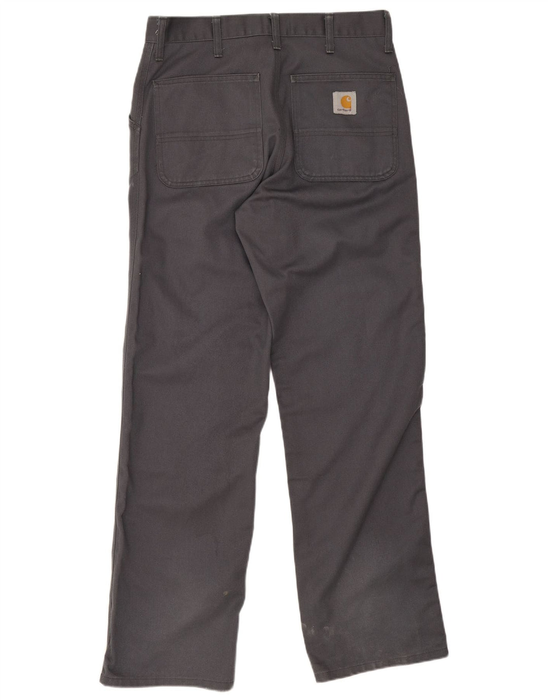 Pantaloni chino drepți pentru bărbați Carhartt W30 L34 poliester gri