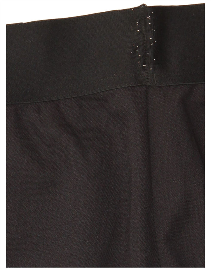 Pantaloni de trening ADIDAS pentru femei UK 8/10 Poliester negru mic