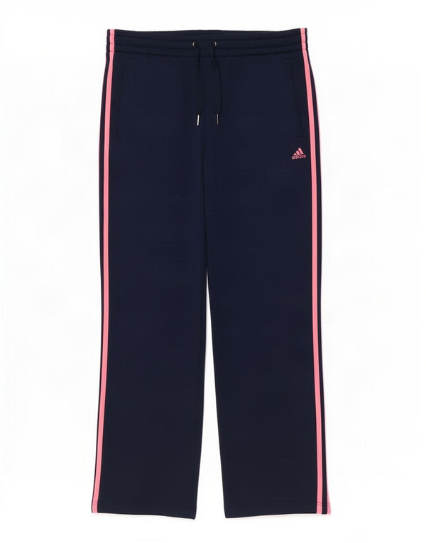 Pantaloni de trening Adidas Climalite pentru femei UK 12/14 Medium Bleumarin