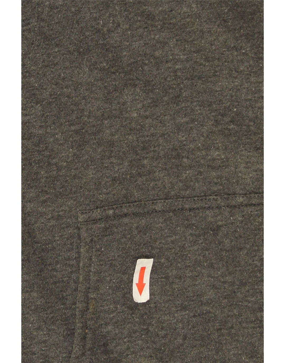 Pulover cu glugă supradimensionat cu grafic Nike pentru femei US 8/10, bumbac gri mediu