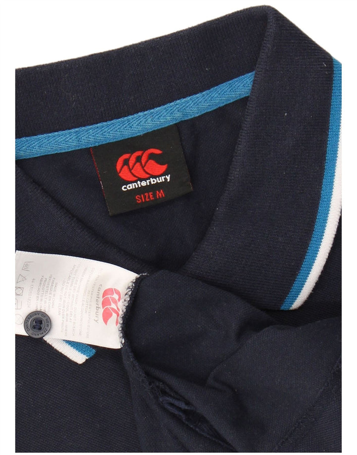 Cămașă polo CANTERBURY pentru bărbați, poliester bleumarin mediu