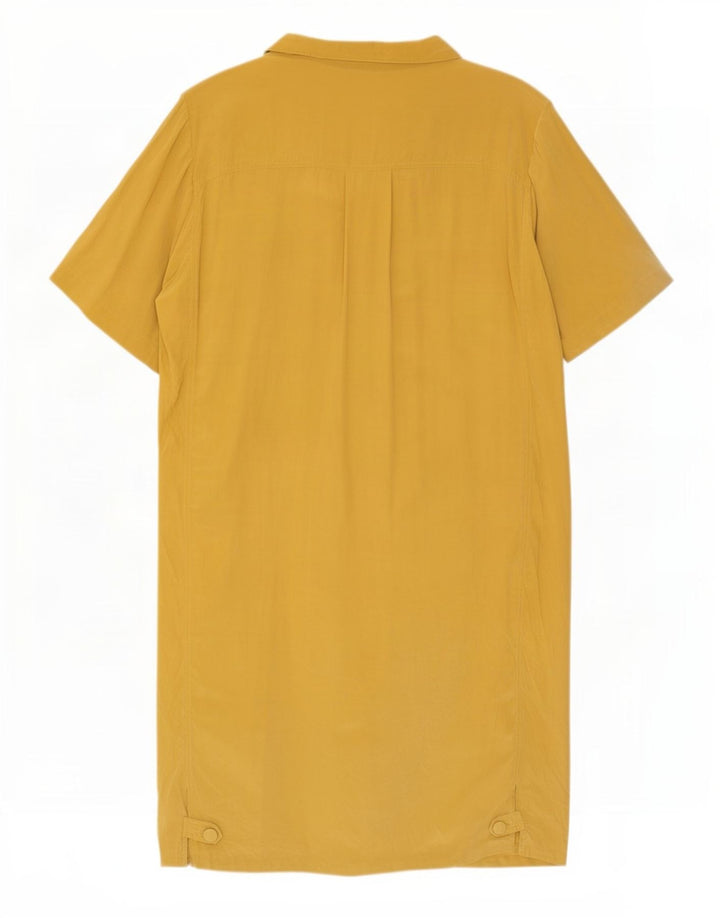 Rochie schimbătoare pentru femei de la Diana Bentall IT 50 XL mătase galbenă