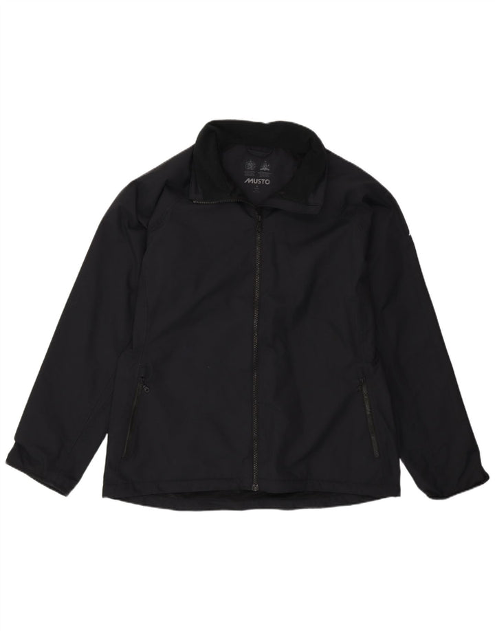Musto Jachetă de ploaie pentru femei UK 16 mare Poliamidă neagră