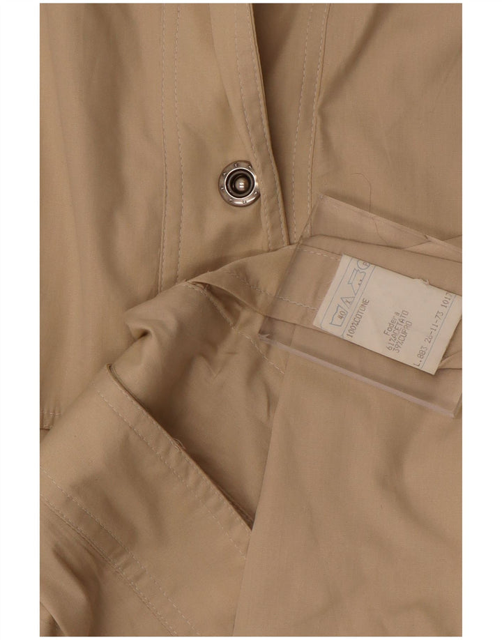Trenci pentru femei vintage IT 46 mare, bej, bumbac
