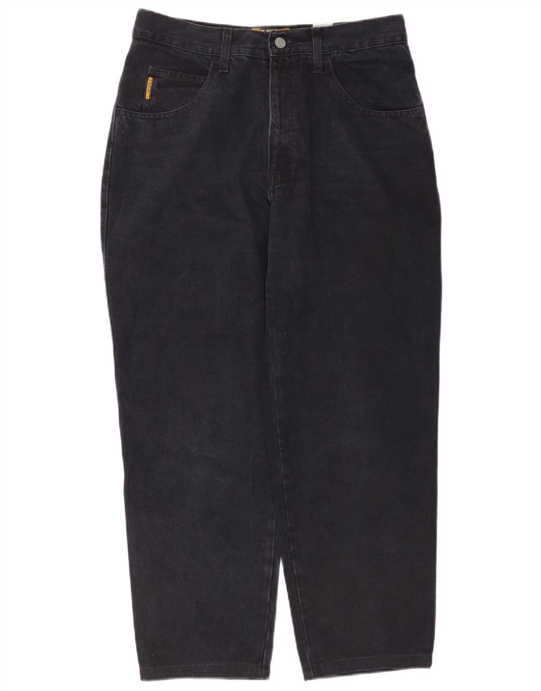 Blugi conici pentru femei Armani W30 L28 bumbac negru