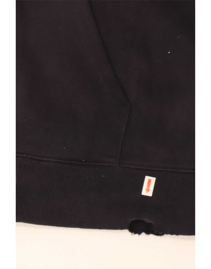 Pulover Carhartt pentru bărbați, cu fermoar, bumbac, albastru, mediu